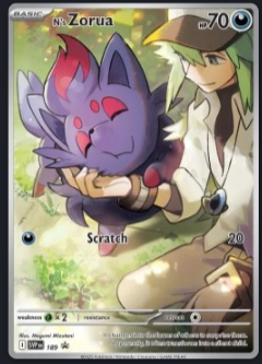 N’s Zorua – Scarlet & Violet Promo SVP 189 – sealed