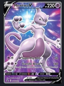 Mewtwo V – Sword & Shield Promo SWSH 229 sealed