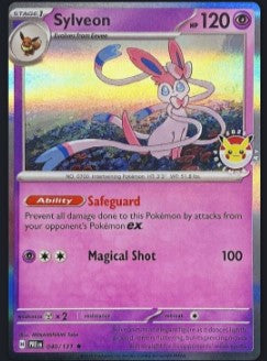 Sylveon – Scarlet & Violet Promo xPRE 040 –  Pokémon Day Stamp