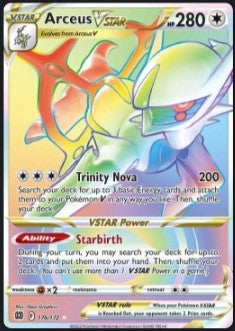 Arceus VSTAR – Brilliant Stars 176/172 – Secret Rare