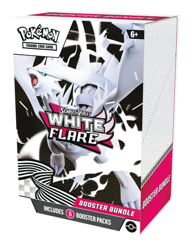 Scarlet & Violet White Flare – Booster Bundle (6 pakker)