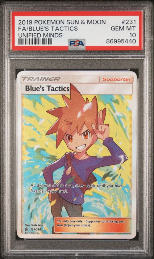 Blue’s Tactics – (Unified Minds 231) PSA 10