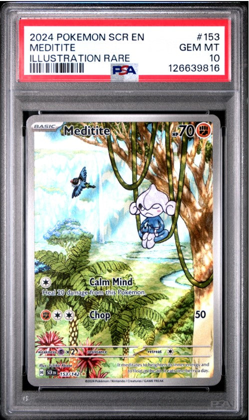 Meditite PSA 10 – (Stellar Crown 153/142)