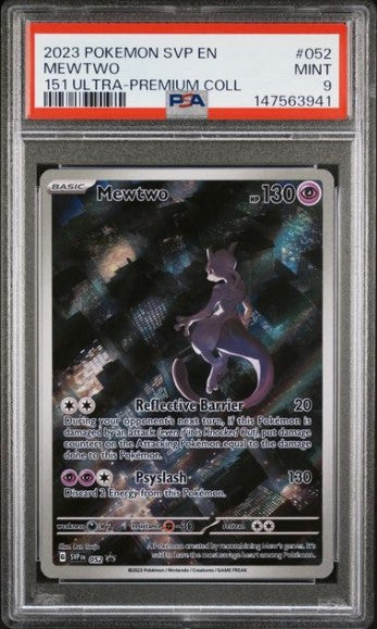 Mewtwo #052 Promo 151 Ultra Premium Collection PSA 9
