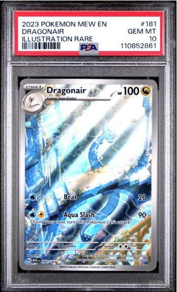 Dragonair #181 Illustration Rare 151 PSA 10