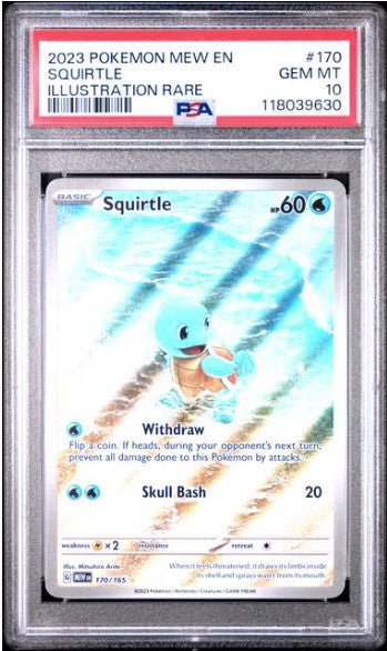 Squirtle #170 | PSA 10 GEM MINT
