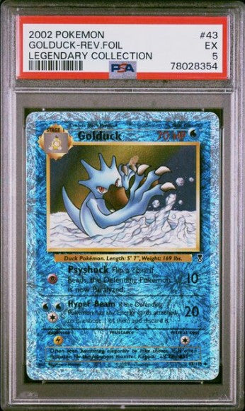 Golduck 43 Legendary Collection - PSA 5