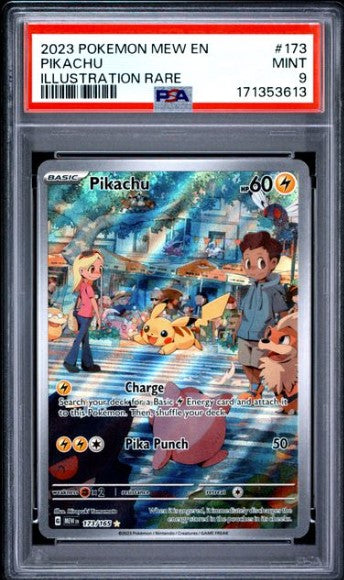 Pikachu 173 151 Illustration Rare PSA 9