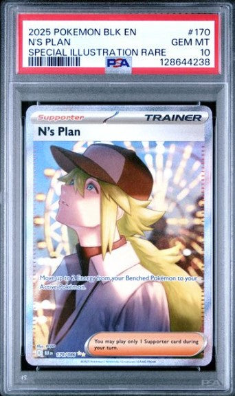 N's Plan Black Bolt 170 - PSA 10
