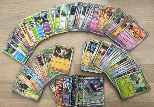 Pokemon Surprise pakke Large – 100 stk. (Blandet EX, Reverse, Holo & Bulk)