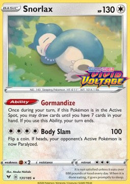 Snorlax (Vivid Voltage 131) Sealed