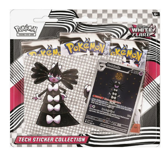 White Flare: Gothitelle tech sticker collection