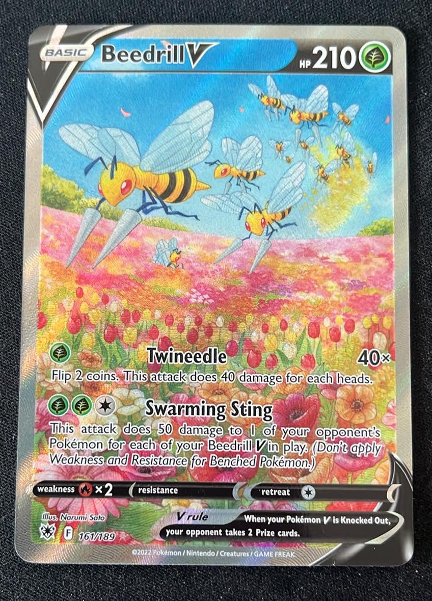 Beedrill V – (Astral Radiance 161) - tjek billeder
