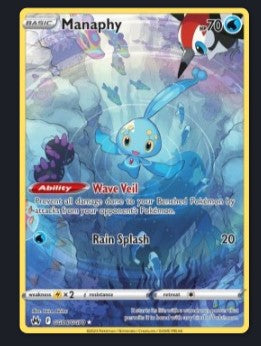Manaphy – Crown Zenith GG06 – Galarian Gallery – Near Mint