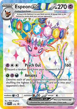 Espeon ex – (Scarlet and Violet Promo SVP 175)