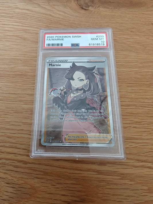 Marnie Sword & Shield 200 - PSA 10