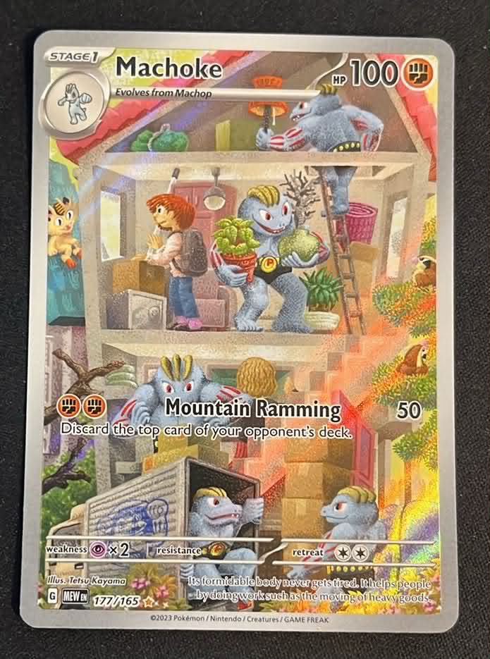 Machoke — 151 (MEW) 177 | Excellent Tjek billeder