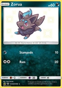 Zorua (Hidden Fates SV25)
