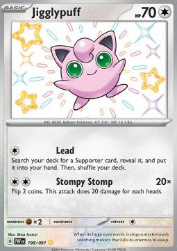 Jigglypuff (Paldean Fates 198)