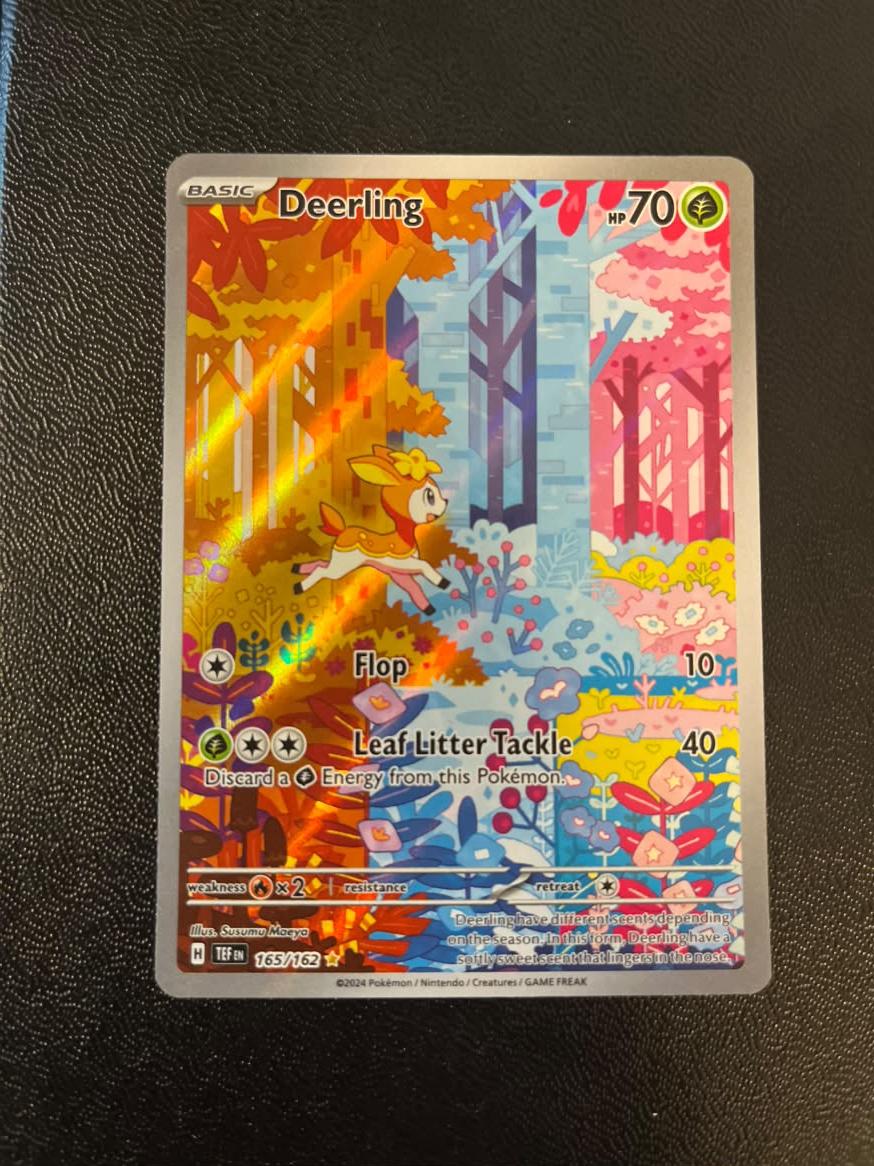 Deerling 165 Temporal Forces - Near Mint (Se billeder af det konkrete kort)