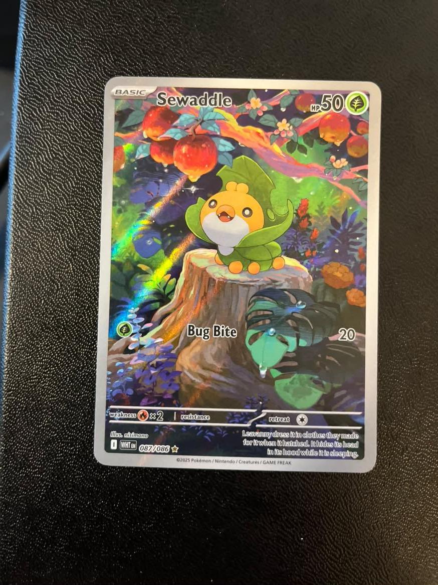 Sewaddle 087 White Flare - Near Mint (Se billeder af det konkrete kort)