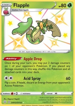Flapple (Shining Fates SV13)