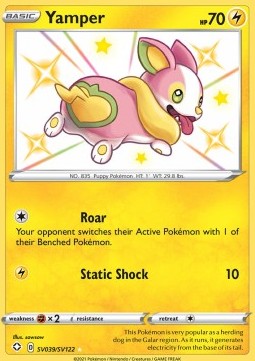 Yamper (Shining Fates SV39)