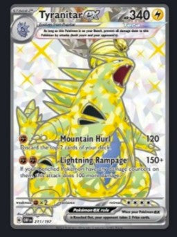 Tyranitar ex – OBF 211/197
