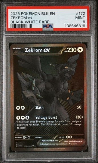 Zekrom ex 172 Black Bolt